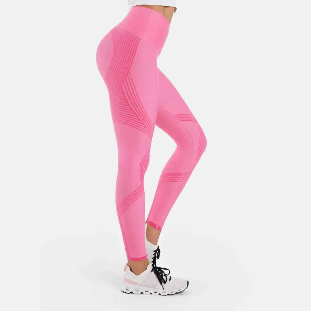 3D-formende leggings i rosa